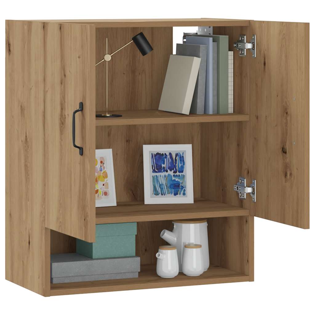 vidaXL Wall Cabinet Artisan Oak 60x31x70 cm Engineered Wood 3