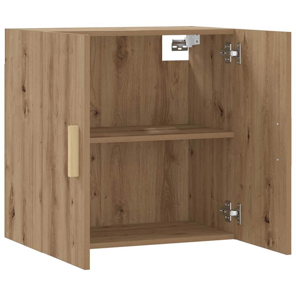vidaXL Wall Cabinet Artisan Oak 60x31x60 cm Engineered Wood 4