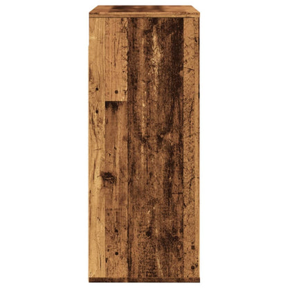 vidaXL Wall Cabinet Old Wood 80x33x80 cm Engineered Wood 5