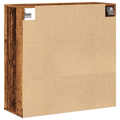 vidaXL Wall Cabinet Old Wood 80x33x80 cm Engineered Wood 6