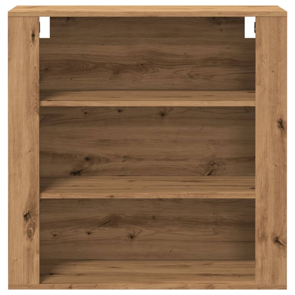 vidaXL Wall Cabinet Artisian Oak 80x33x80 cm Engineered Wood 4