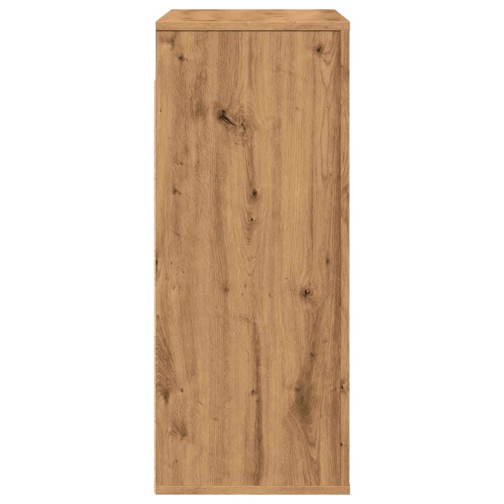 vidaXL Wall Cabinet Artisian Oak 80x33x80 cm Engineered Wood 5