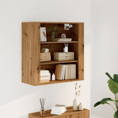 vidaXL Wall Cabinet Artisian Oak 80x33x80 cm Engineered Wood 1