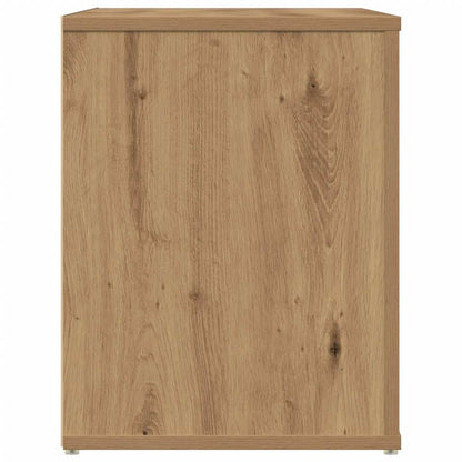 vidaXL Shoe Bench Artisan Oak 100x35x45 cm Engineered Wood 5