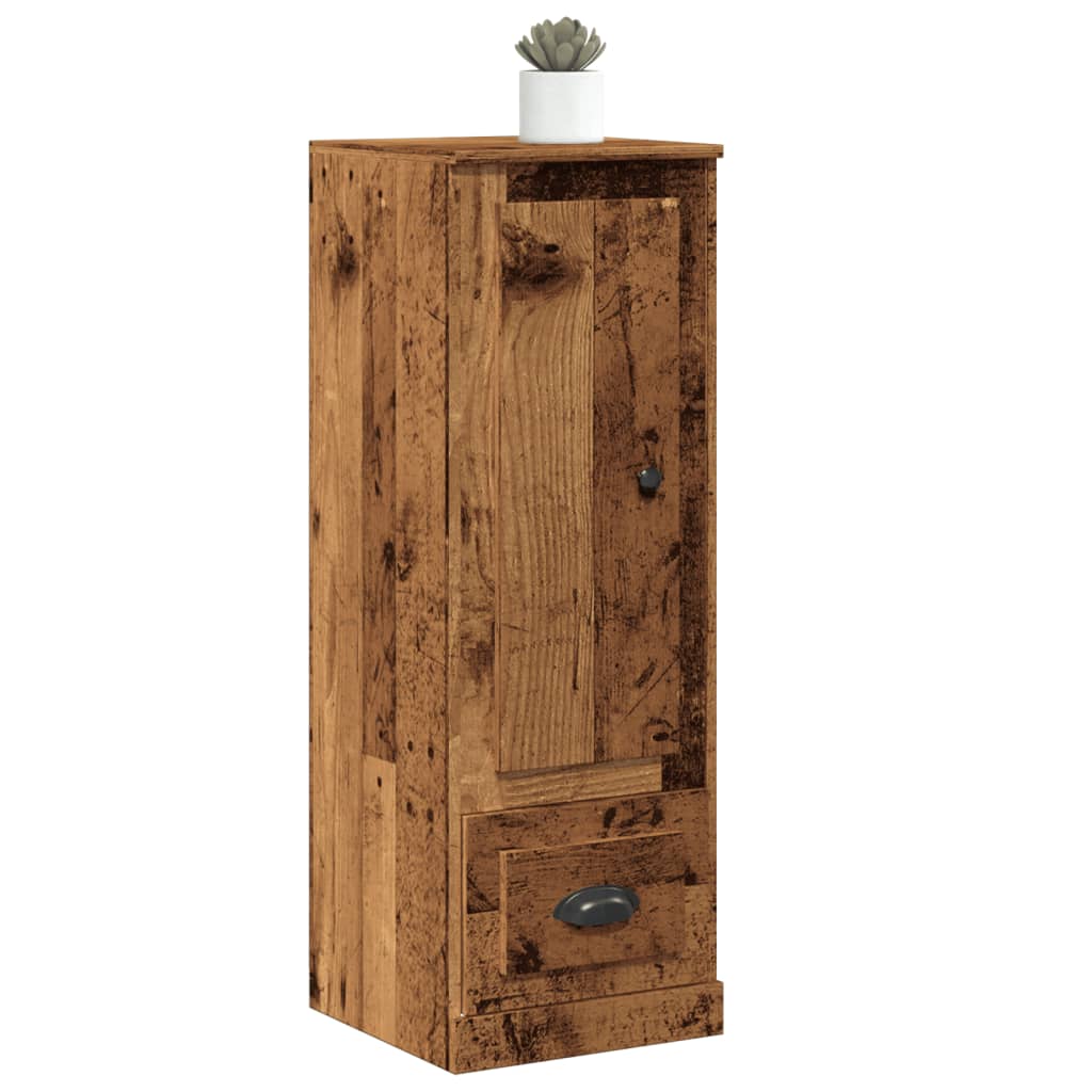 vidaXL Highboard Old Wood 36x35.5x103.5 cm Engineered Wood 3