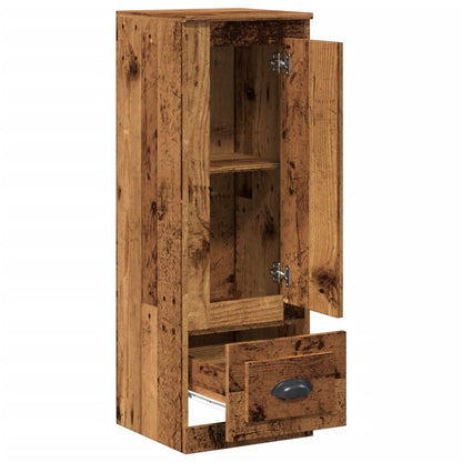 vidaXL Highboard Old Wood 36x35.5x103.5 cm Engineered Wood 5