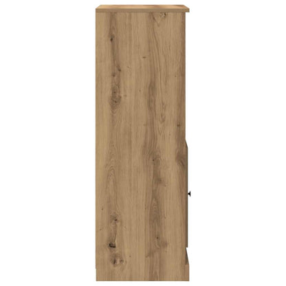 vidaXL Highboard Artisian Oak 36x35.5x103.5 cm Engineered Wood 6