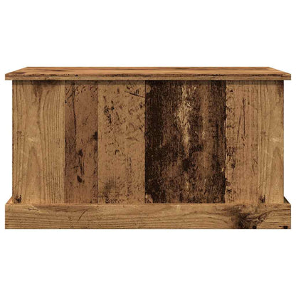vidaXL Storage Box Old Wood 70x40x38 cm Engineered Wood 5