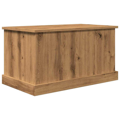 vidaXL Storage Box Artisan Oak 70x40x38 cm Engineered Wood 2