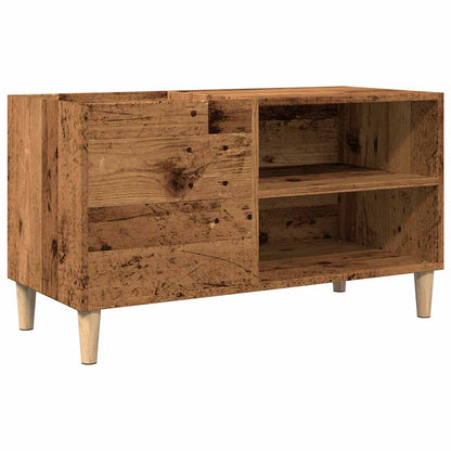 vidaXL Record Cabinet Old Wood 84.5x38x48 cm Engineered Wood 2