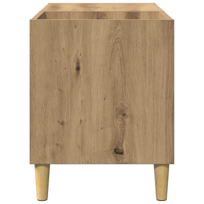 vidaXL Record Cabinet Artisan Oak 84.5x38x48 cm Engineered Wood 5