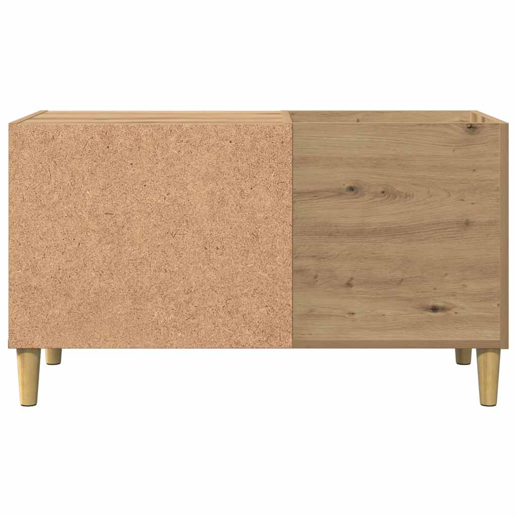 vidaXL Record Cabinet Artisan Oak 84.5x38x48 cm Engineered Wood 6