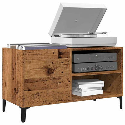 vidaXL Record Cabinet Old Wood 84,5x38x48 cm Engineered Wood 1