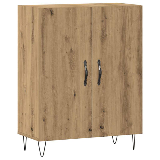 vidaXL Sideboard Artisan Oak 69,5x34x90 cm Engineered Wood 2