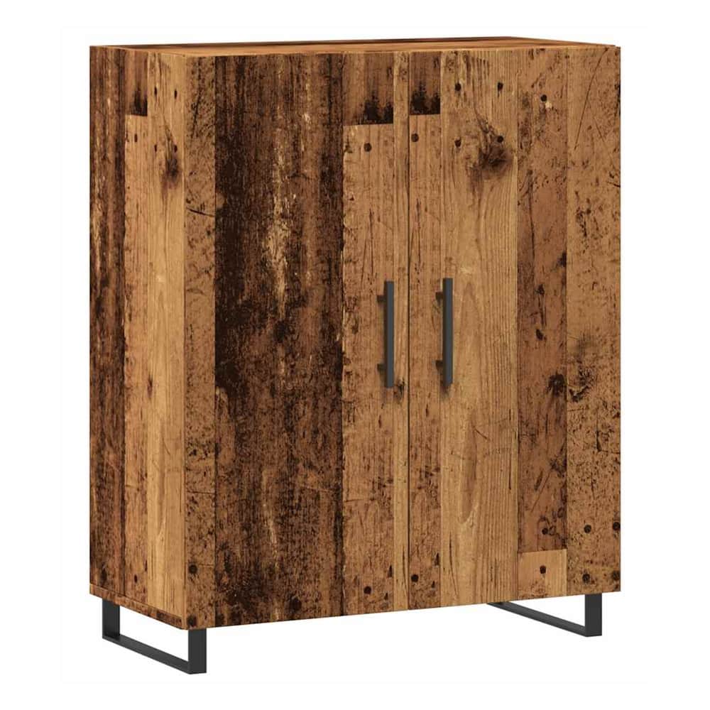 Sideboard 69,5x34x90 cm Engineered Wood Old wood