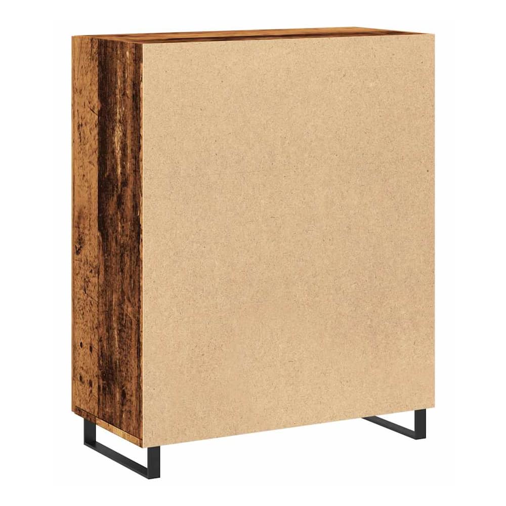 Sideboard 69,5x34x90 cm Engineered Wood Old wood