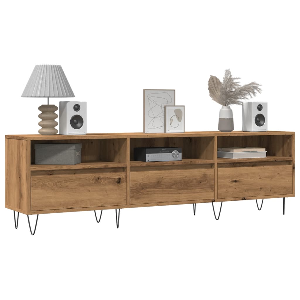 TV Cabinet 150x30x44,5 cm Engineered Wood Old wood