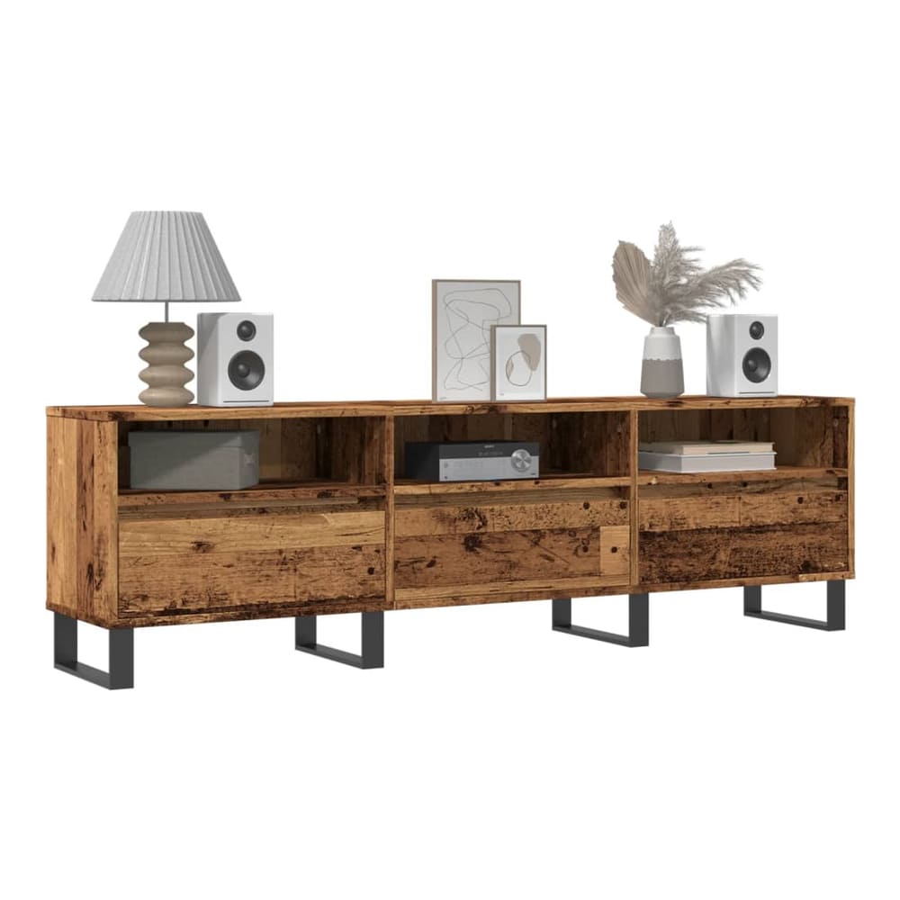 TV Cabinet 150x30x44,5 cm Engineered Wood Old wood