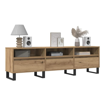 TV Cabinet 150x30x44,5 cm Engineered Wood Artisan oak