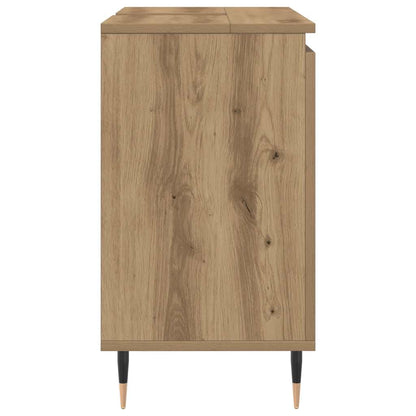 vidaXL Bathroom Cabinet Artisan Oak 58x33x60 cm Engineered Wood 5