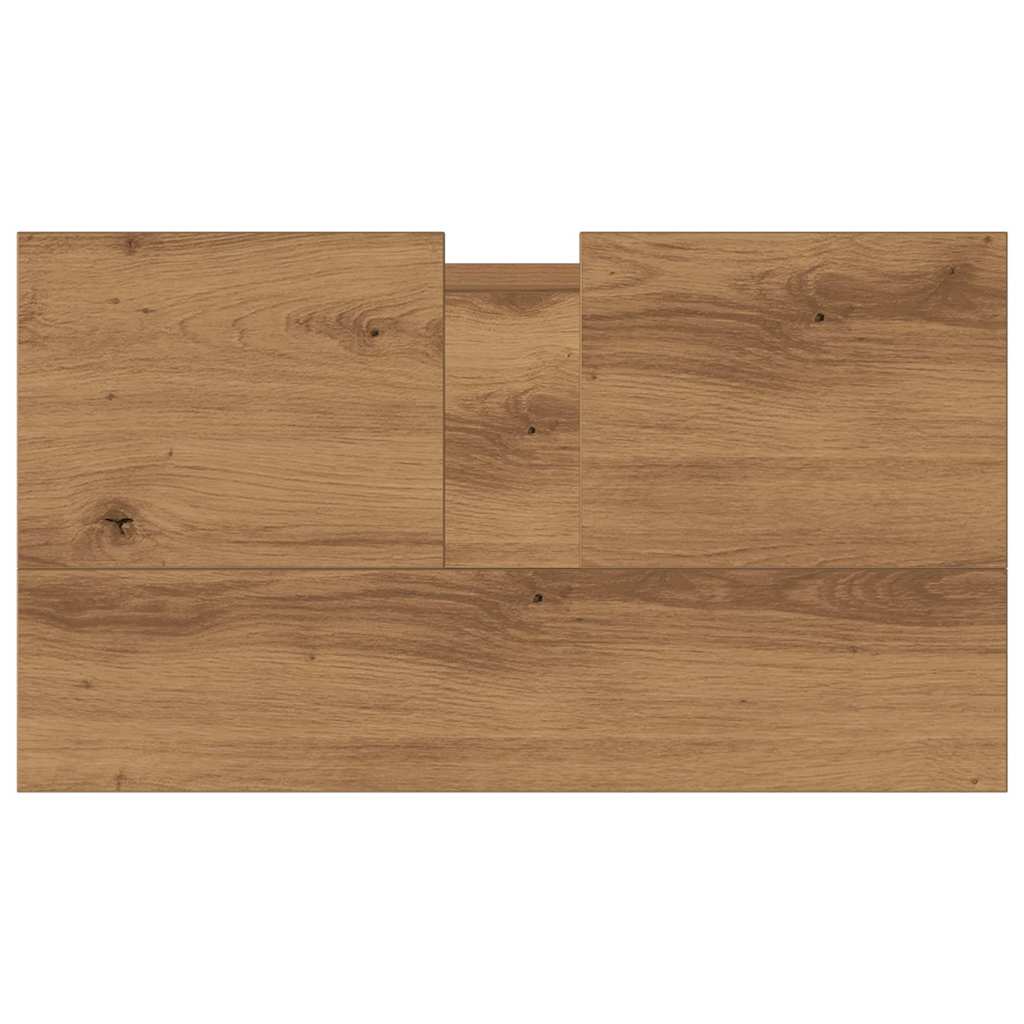 Bathroom Cabinet 58x33x60 cm Engineered Wood Artisan oak