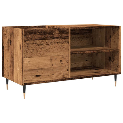 vidaXL Record Cabinet Old Wood 84.5x38x48 cm Engineered Wood 2