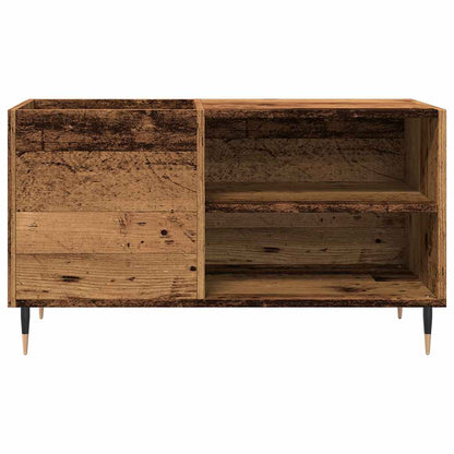 vidaXL Record Cabinet Old Wood 84.5x38x48 cm Engineered Wood 4