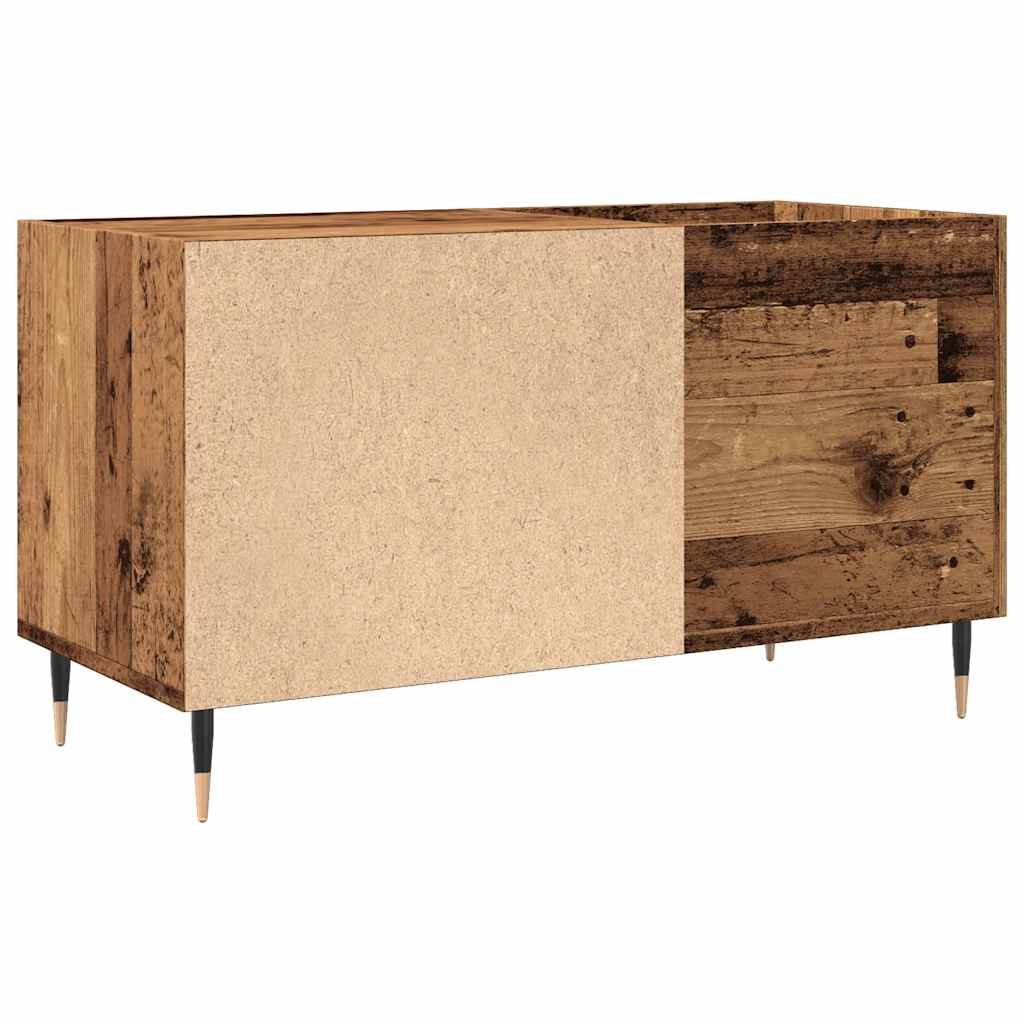 vidaXL Record Cabinet Old Wood 84.5x38x48 cm Engineered Wood 6