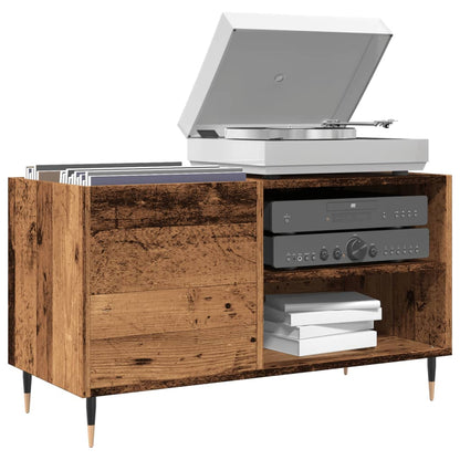 vidaXL Record Cabinet Old Wood 84.5x38x48 cm Engineered Wood 1