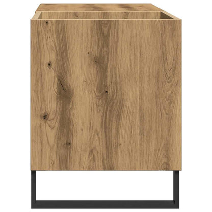 vidaXL Record Cabinet Artisan Oak 84.5x38x48 cm Engineered Wood 5