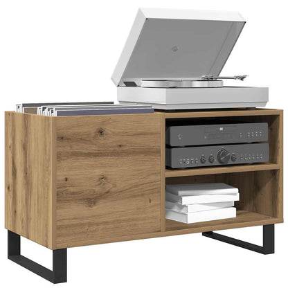 vidaXL Record Cabinet Artisan Oak 84.5x38x48 cm Engineered Wood 1