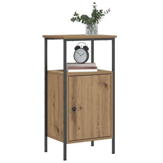 Bedside Cabinet 41x31x80 cm Engineered Wood Artisan oak