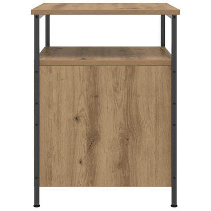 vidaXL Bedside Cabinet Artisan Oak 44x45x60 cm Engineered Wood 6