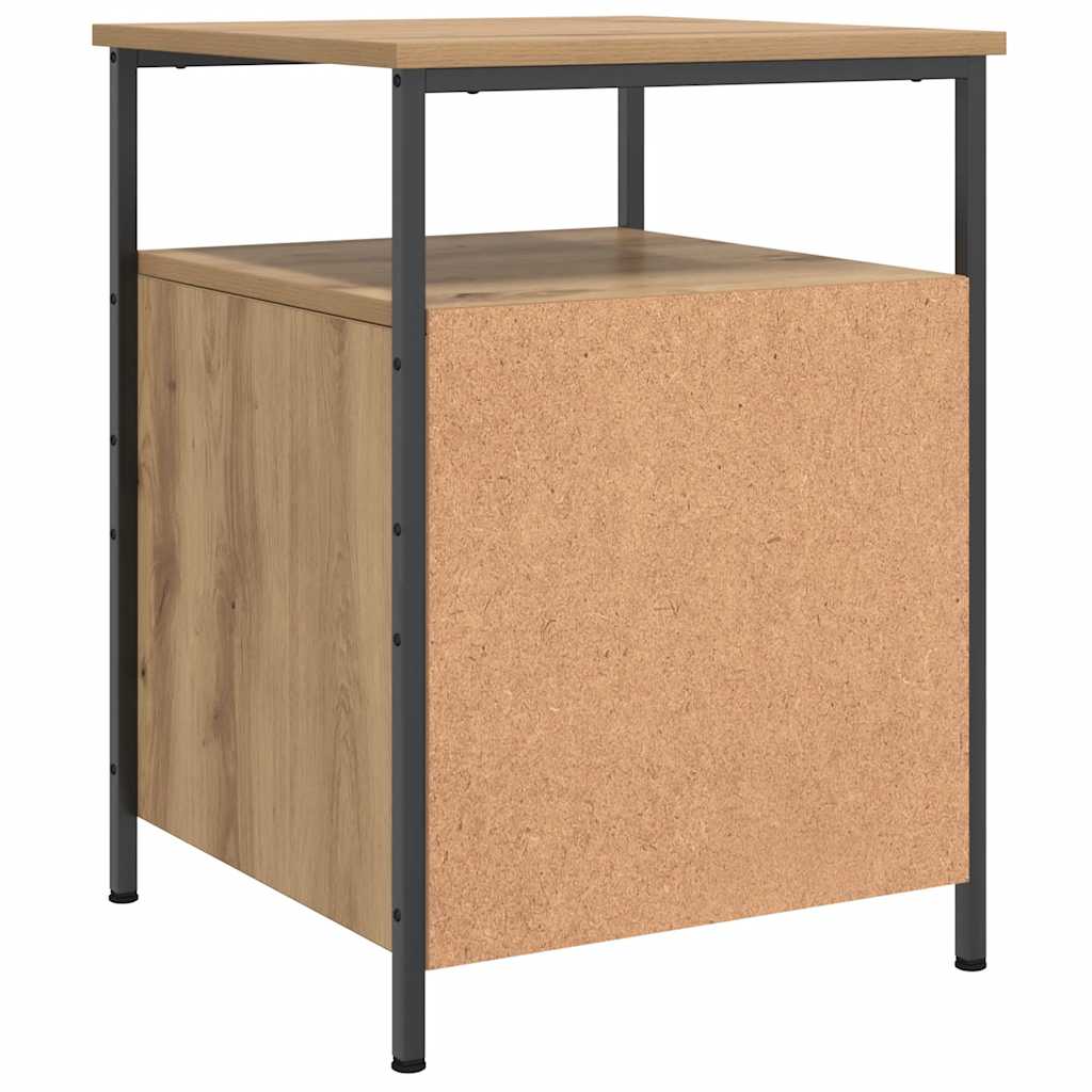 vidaXL Bedside Cabinet Artisan Oak 44x45x60 cm Engineered Wood 5