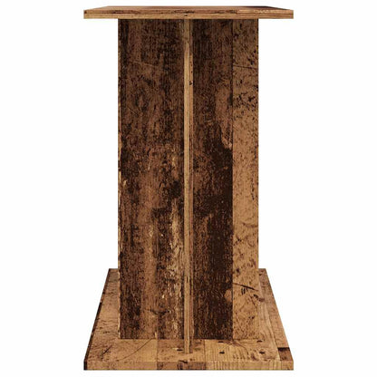 vidaXL Aquarium Stand Old Wood 80x35x60 cm Engineered Wood 5