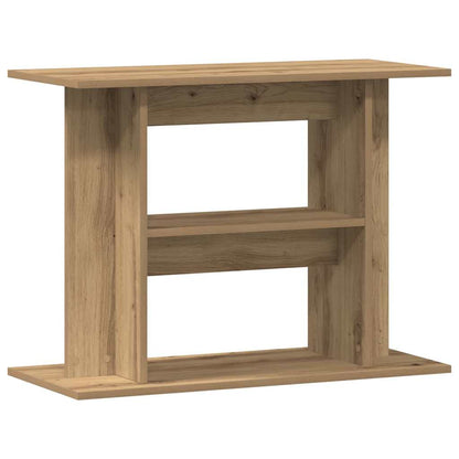vidaXL Aquarium Stand Artisan Oak 80x35x60 cm Engineered Wood 2