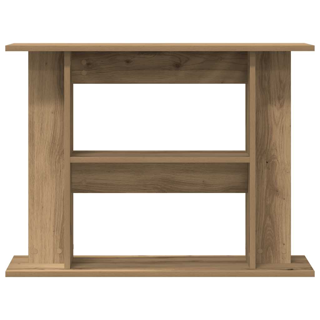 vidaXL Aquarium Stand Artisan Oak 80x35x60 cm Engineered Wood 4