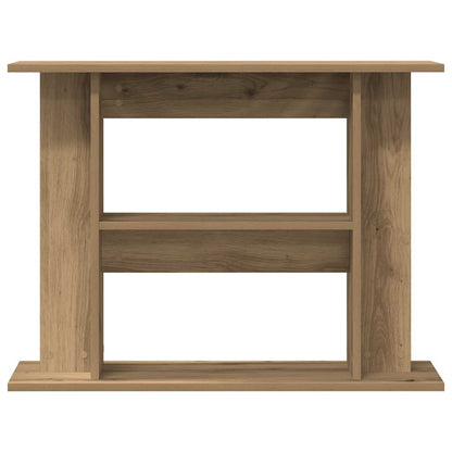 vidaXL Aquarium Stand Artisan Oak 80x35x60 cm Engineered Wood 4