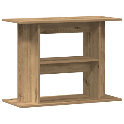 vidaXL Aquarium Stand Artisan Oak 80x35x60 cm Engineered Wood 6