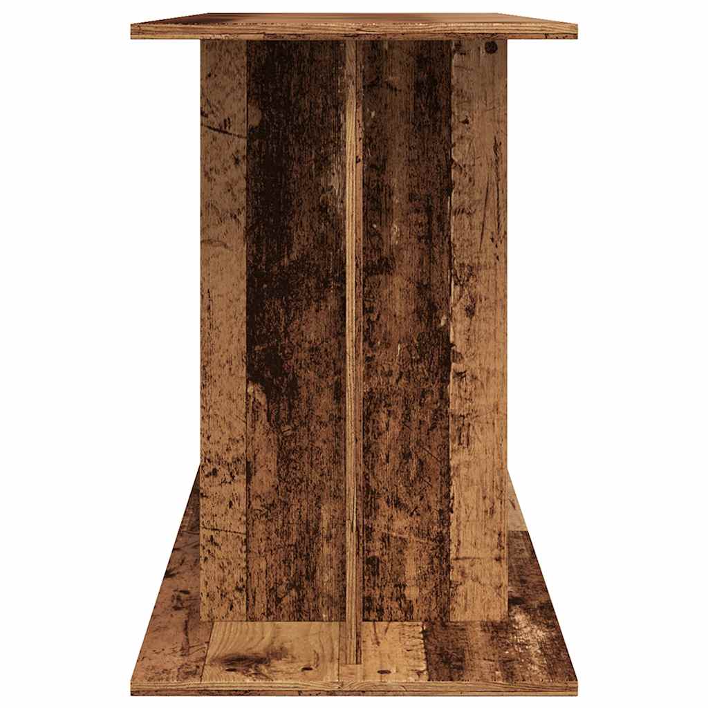 vidaXL Aquarium Stand Old Wood 120x40x60 cm Engineered Wood 5