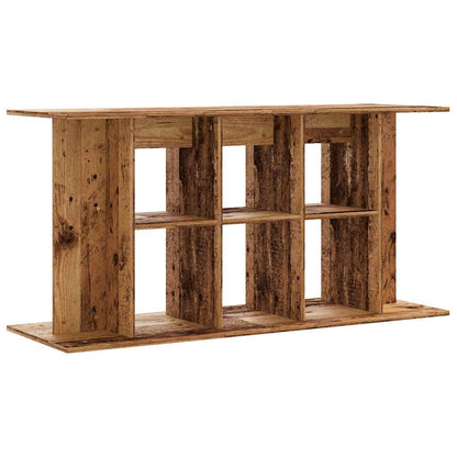 vidaXL Aquarium Stand Old Wood 120x40x60 cm Engineered Wood 6