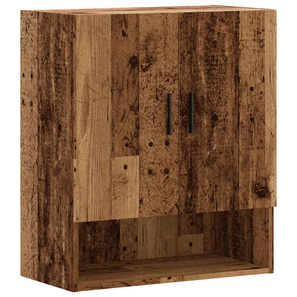 vidaXL Wall Cabinet Old Wood 60x31x70 cm Engineered Wood 2