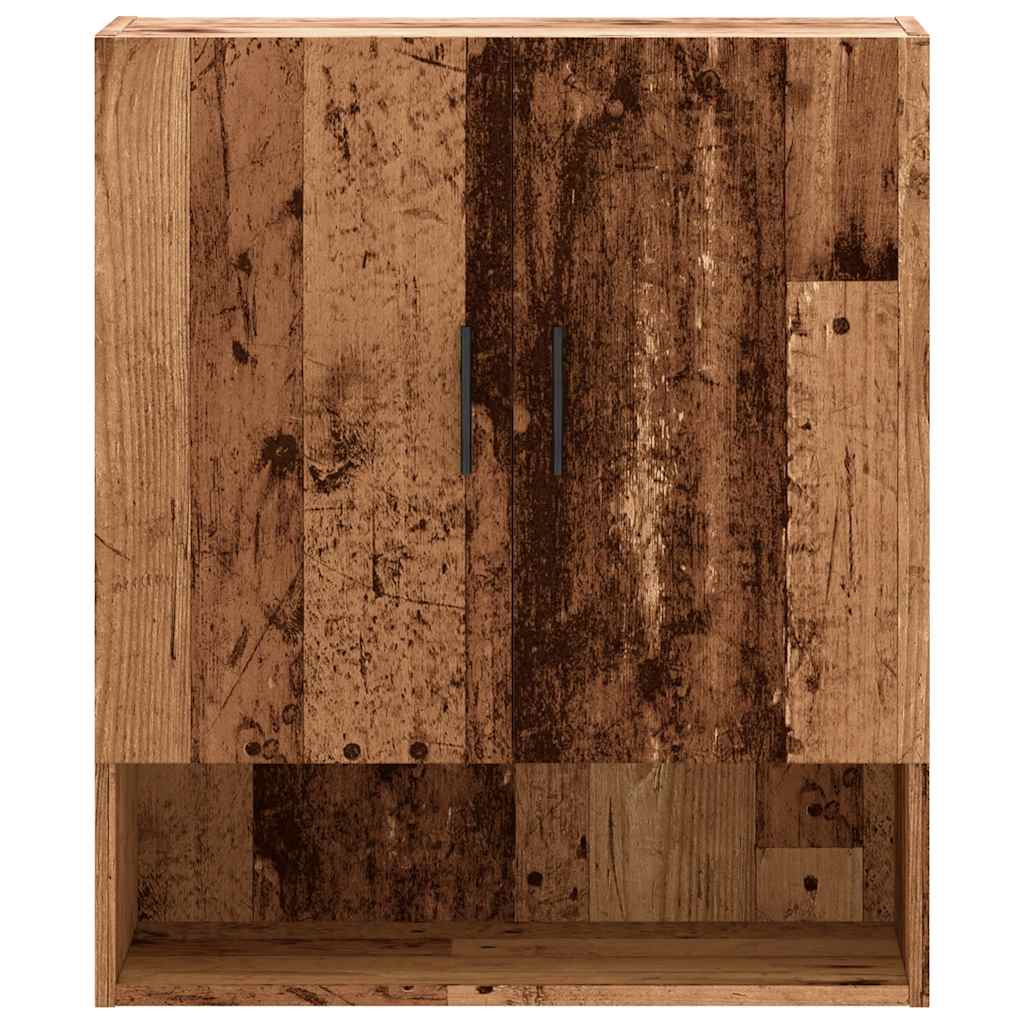 vidaXL Wall Cabinet Old Wood 60x31x70 cm Engineered Wood 4