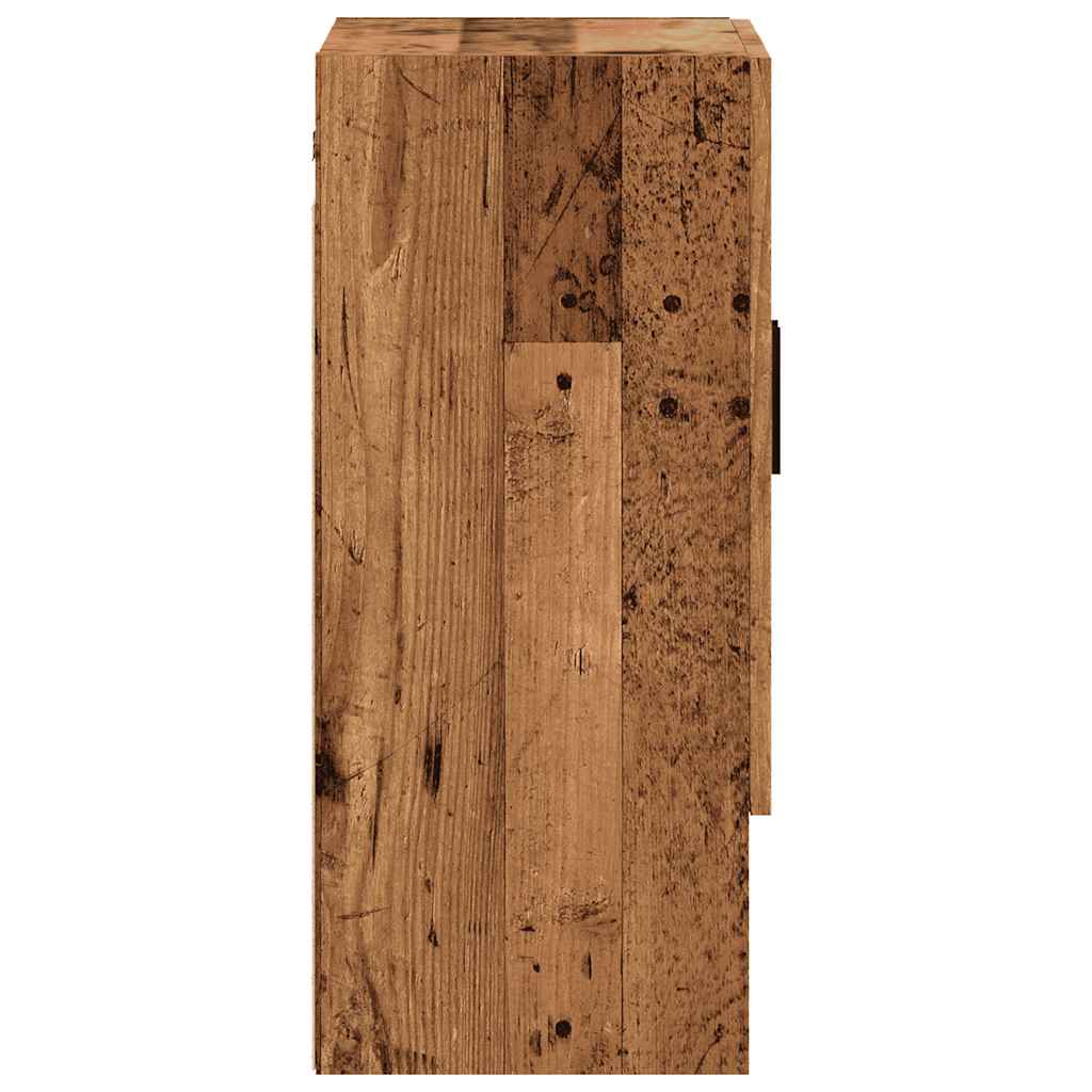 vidaXL Wall Cabinet Old Wood 60x31x70 cm Engineered Wood 5
