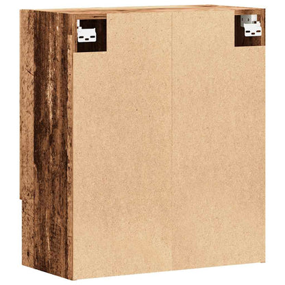 vidaXL Wall Cabinet Old Wood 60x31x70 cm Engineered Wood 6