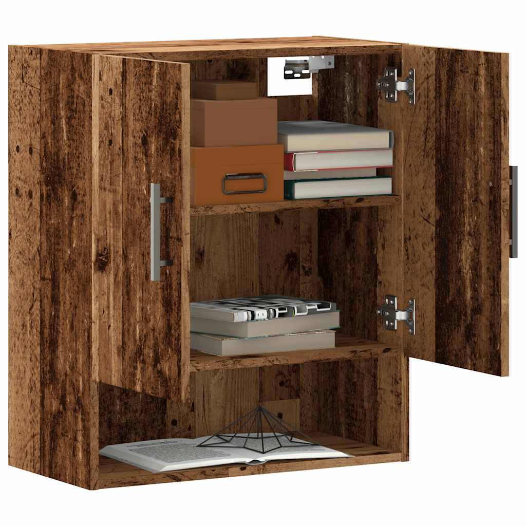 vidaXL Wall Cabinet Old Wood 60x31x70 cm Engineered Wood 3
