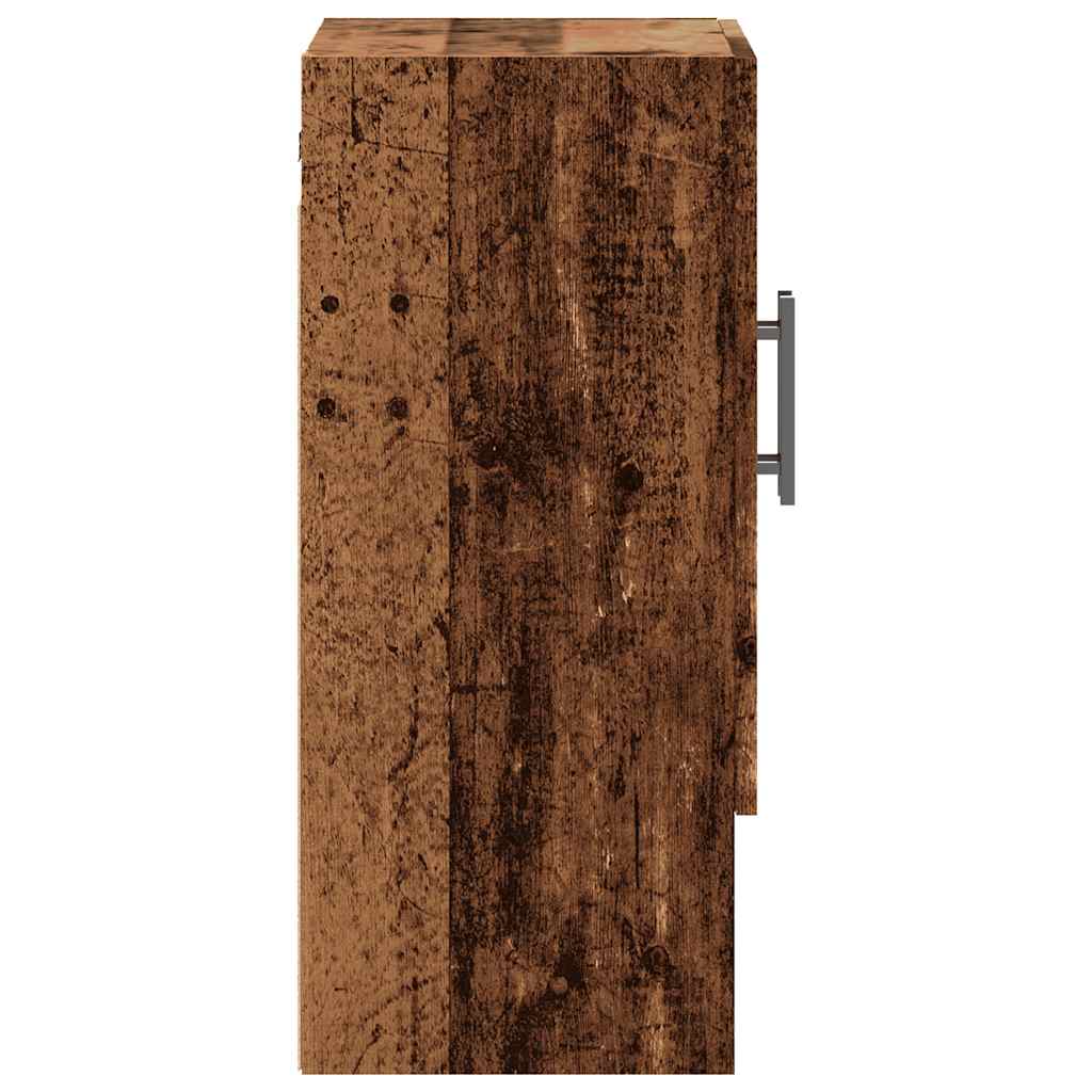 vidaXL Wall Cabinet Old Wood 60x31x70 cm Engineered Wood 5
