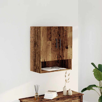 vidaXL Wall Cabinet Old Wood 60x31x70 cm Engineered Wood 1