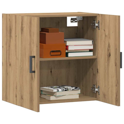 vidaXL Wall Cabinet Artisan Oak 60x31x60 cm Engineered Wood 3