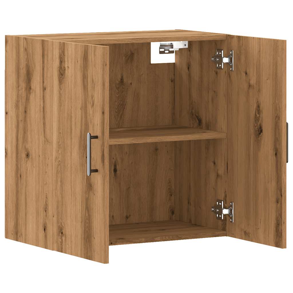 vidaXL Wall Cabinet Artisan Oak 60x31x60 cm Engineered Wood 2